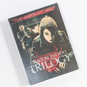 🆕 DRAGON TATTOO TRILOGY DVD Boxed Set EXTENDED EDITION